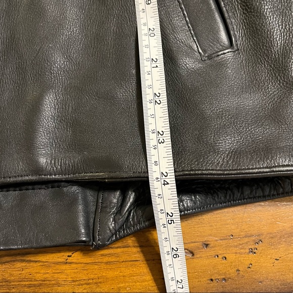 SHAF Leather Collections Black Fringe Purple Roses Jacket Iron Horse 96 Size XXL - Picture 10 of 16